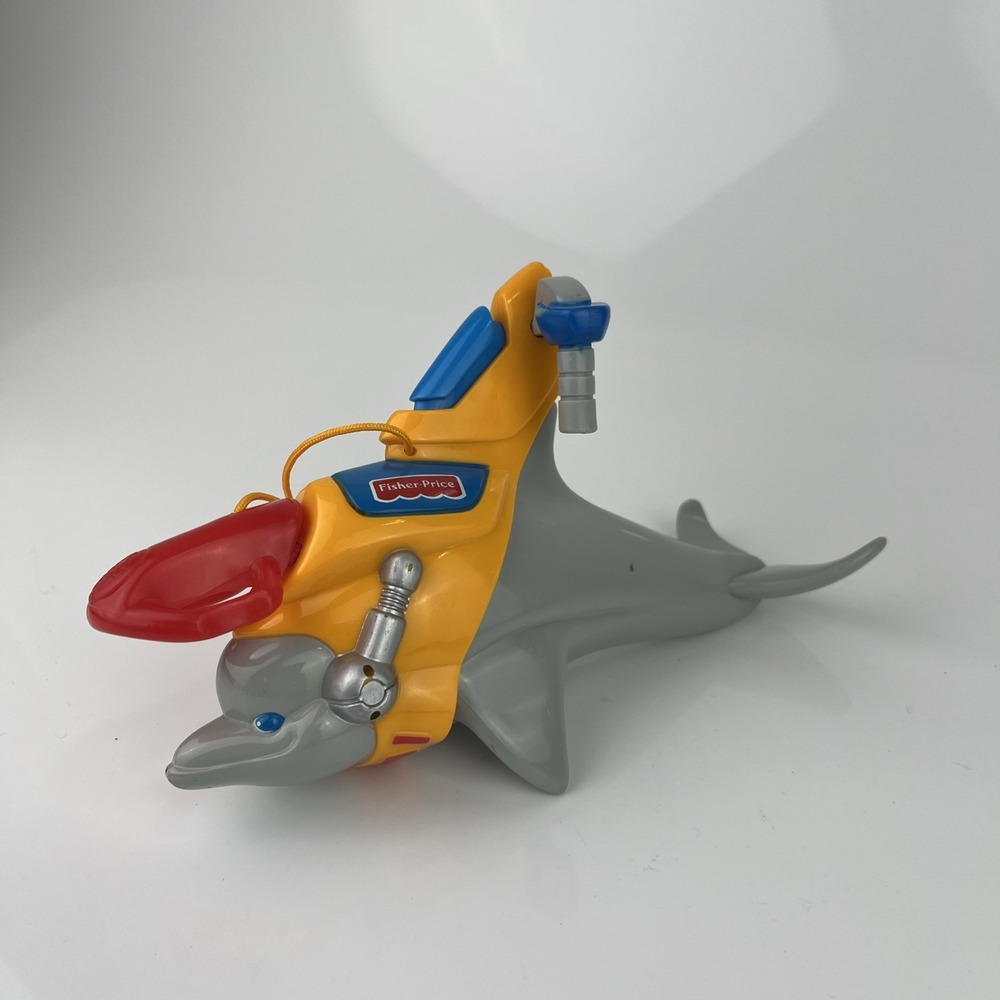1998 Fisher-Price‎ Rescue Heroes Toy Dolphin Sea Ocean Action Figure